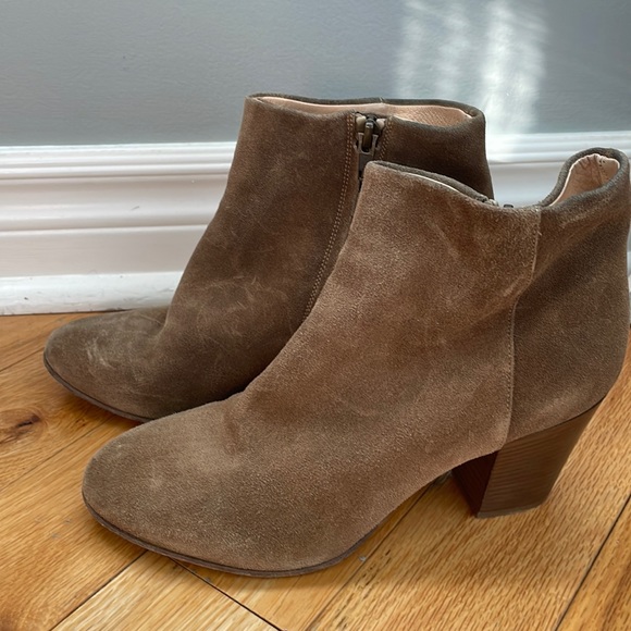 Club Monaco Italian Suede Bootie - Picture 1 of 2